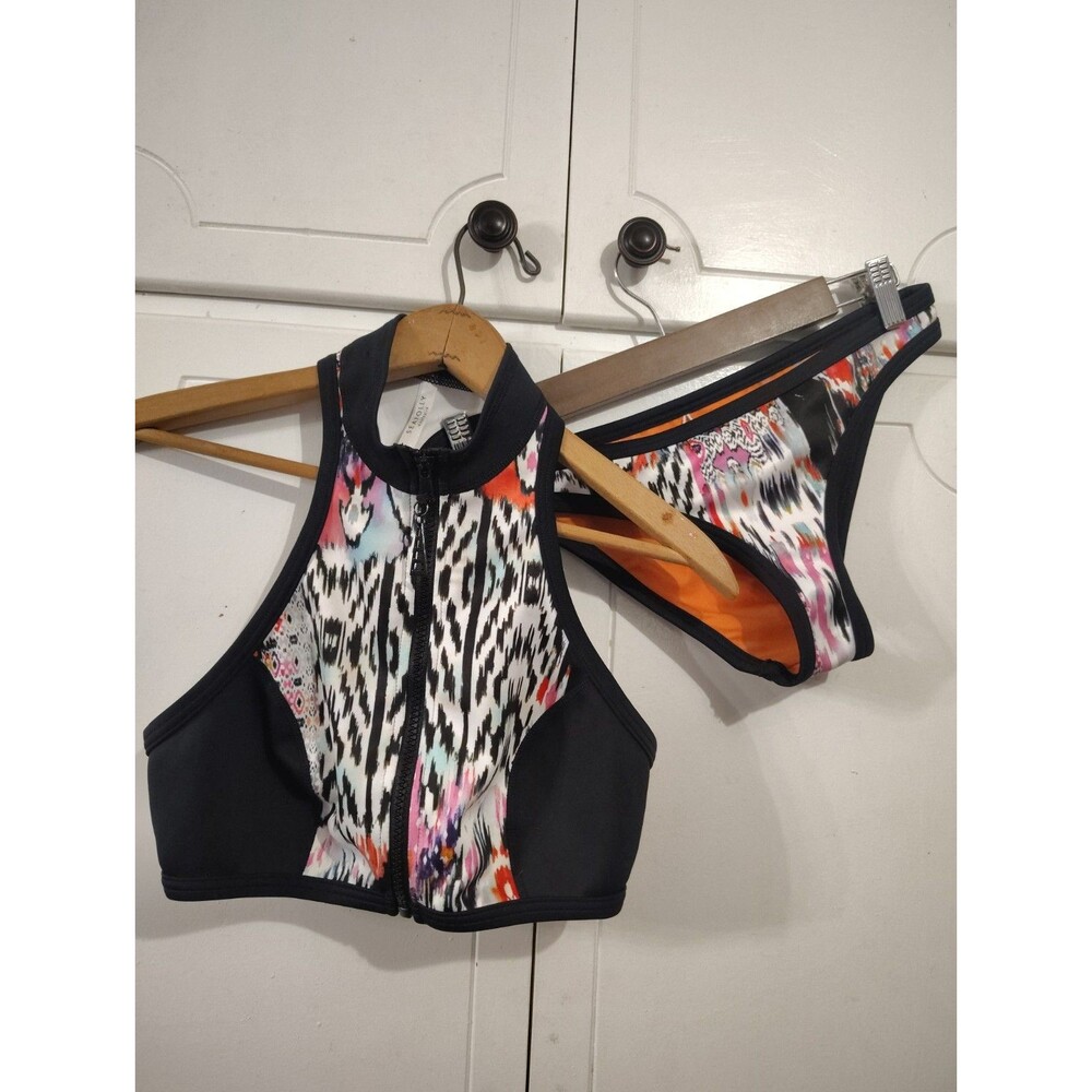 Seafolly Women's Beach Gypsy Scuba Triangle Bikini Set - Size 6 in USA size
